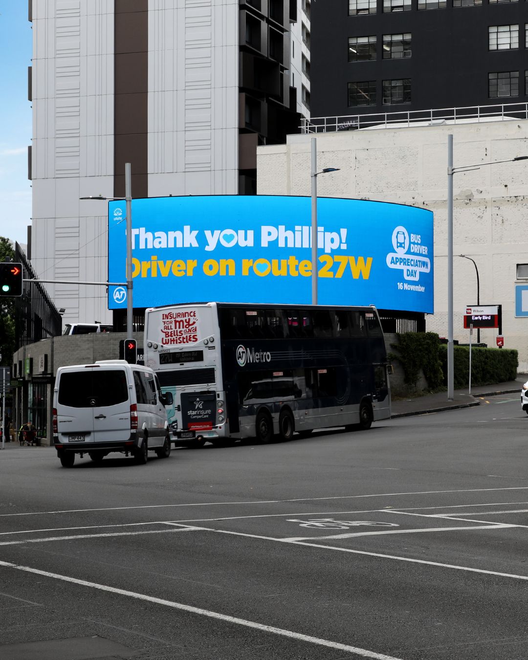 Auckland Transport: Bus Driver Appreciation Day - Anzac