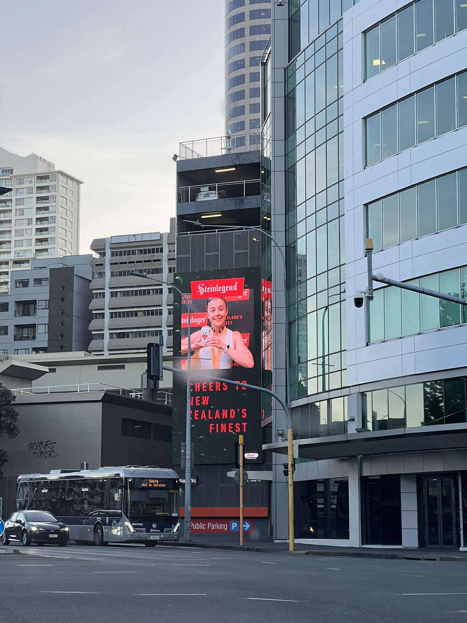 Steinlager: Steinlager Auckland Marathon Dynamic OOH