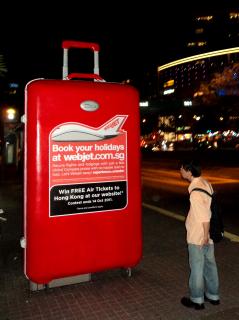 Webjet: 3D luggage