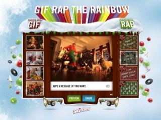 Skittles: Gif rap the rainbow