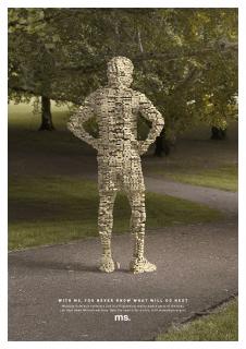 Multiple Sclerosis: Jenga People- Runner