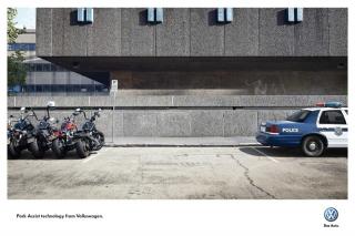 Park Assist technology: Bikers / Police