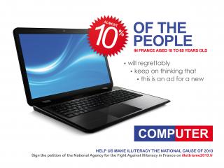 Fight for literacy: Computer