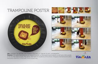 Casa da Tia Léa: Trampoline Poster