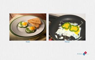 Domino's Pizza: Fried Eggs Fail