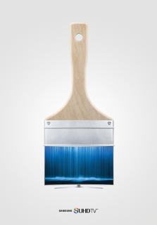 Samsung SUHD TV: Waterfall