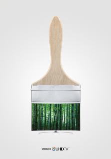 Samsung SUHD TV: Bamboo