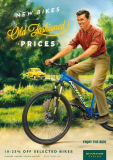 Evans Cycles: Man