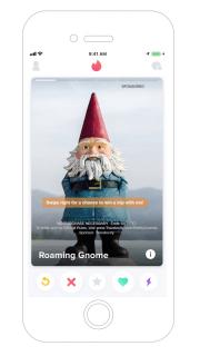 Travelocity: Tinder Profile