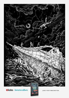 Livraria Cultura: Load your imagination: 20,000 Leagues Under the Sea