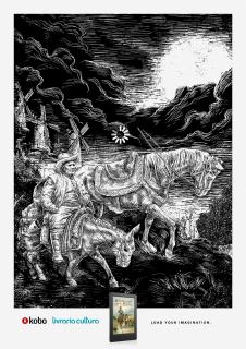 Livraria Cultura: Load your imagination: Dom Quixote