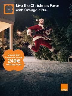 Orange: Sound bar