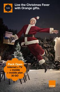 Orange: Pack open