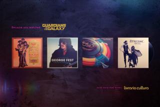 Livraria Cultura: Because you Watched Guardians of The Galaxy