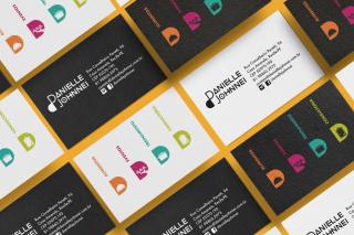 DJ Gastronomy: Danielle Johnnei branding and collateral 03