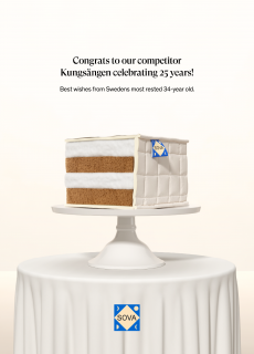 Beds: Congrats to our competitor!