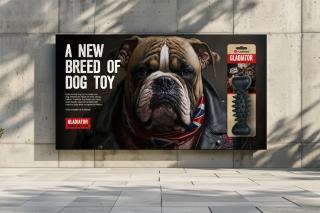 Gladiator: A new breed of dog toy...