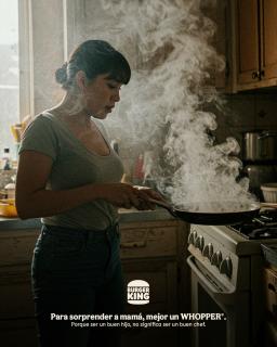 Burger King: Mom, I Burnt It
