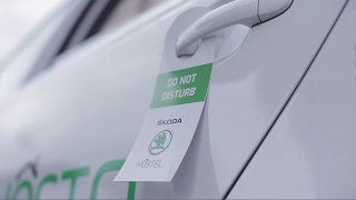 Skoda: Skoda in-car hostel