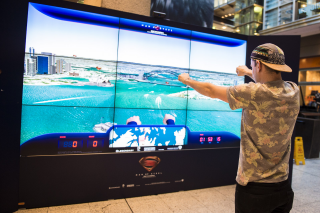 Man of Steel: 3D Gesture Controlled Flight Simulator