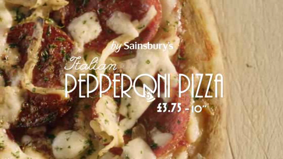 Sainsbury's: Sainsbury's: Tempting Meals Peperoni Pizza