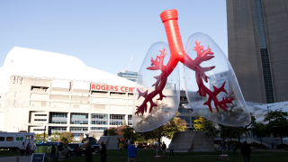 Canadian Lung Association: IS THE HEALTH OF OUR LUNGS UP IN THE AIR?