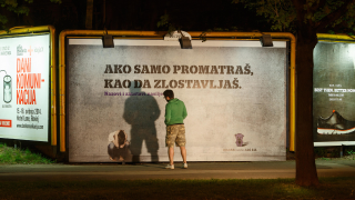 Hrabri telefon - helpline: Don't just stand there. Ignoring abuse is as bad as abusing.