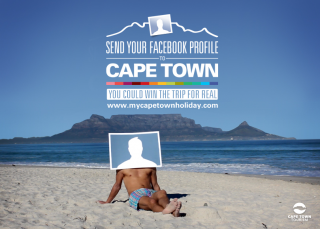 Cape Town: Send your Facebook Profile to Cape Town