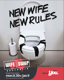 Lifestyle YOU: Wife Swap Australia 'Toilet Seat'