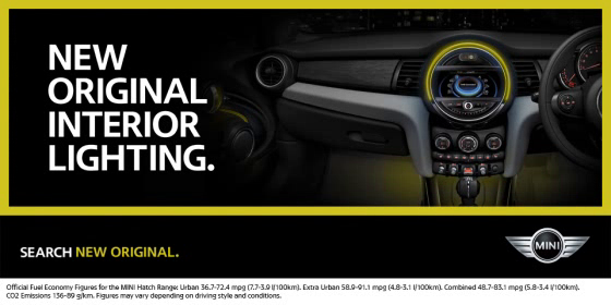 MINI UK: Original Interior lighting