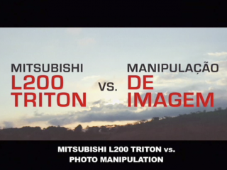 Mitsubishi L200 Triton: Ad without photo manipulation