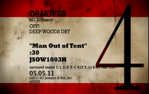 Deep Woods Dry: Man Out of Tent
