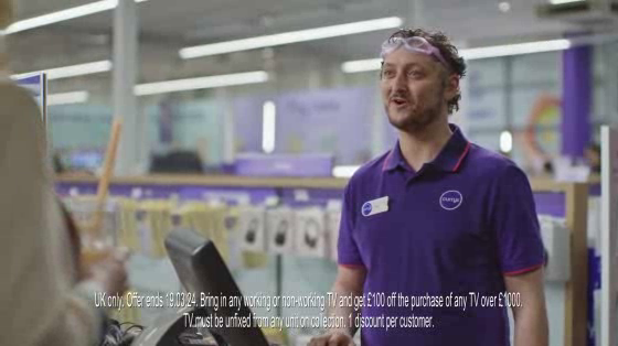Currys PC World: Drenched - TV Trade-In