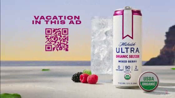Michelob ULTRA Organic Seltzer: Vacation in an Ad