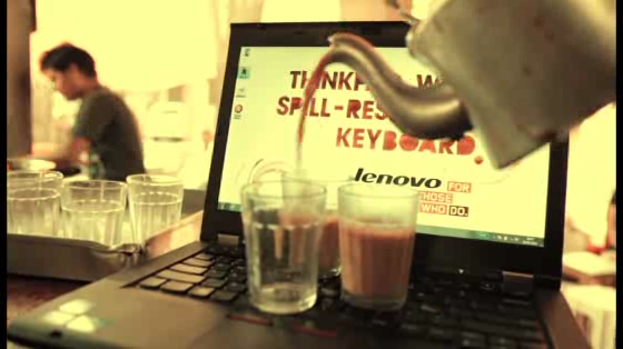 Lenovo ThinkPad: Spill-Resistent