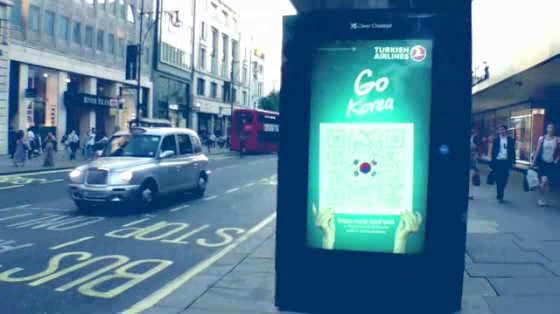 Turkish Airlines: QR Flags