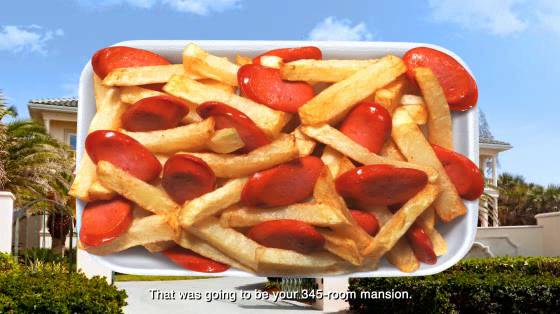 Intralot: Sausage and fries