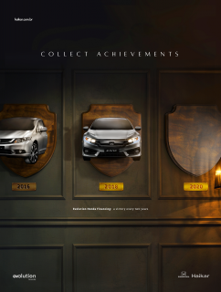 Honda Haikar: Collect achievements