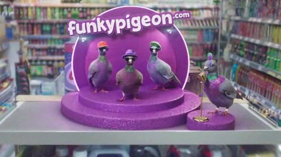 Funky Pigeon: Give a Funk