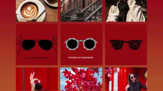 Sunglass Hut: Instagram Gradient