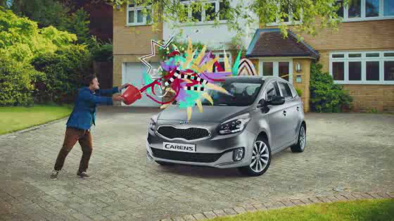 Kia Motors UK: Kia Carens Simpsons Idents - bucket