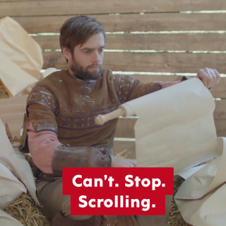 Kit Kat: Snap Out of It: Scrolling