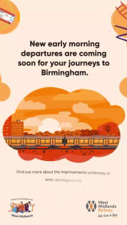 West Midlands Trains: Morning Trains