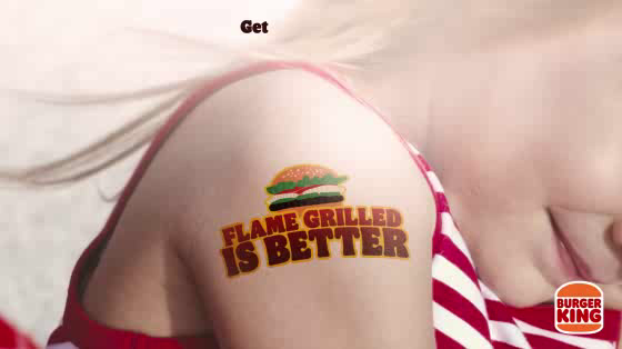 Burger King: Tattoo, 1