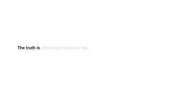 The New York Times: Truth