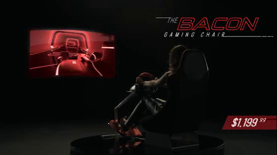Taco Bell: Introducing the Bacon Racing Chair