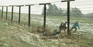Museum of Communism: Escaping thru Fence