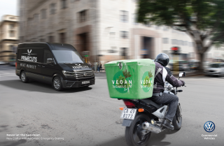 Volkswagen Crafter Van: Never let the two meet - Meat & Vegan