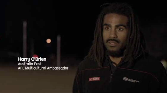 Australia Post + AFL: Australia Post & AFL | Multicultural Partners | Harry O'Brien
