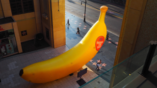 Dave & Buster's: Banana for Scale